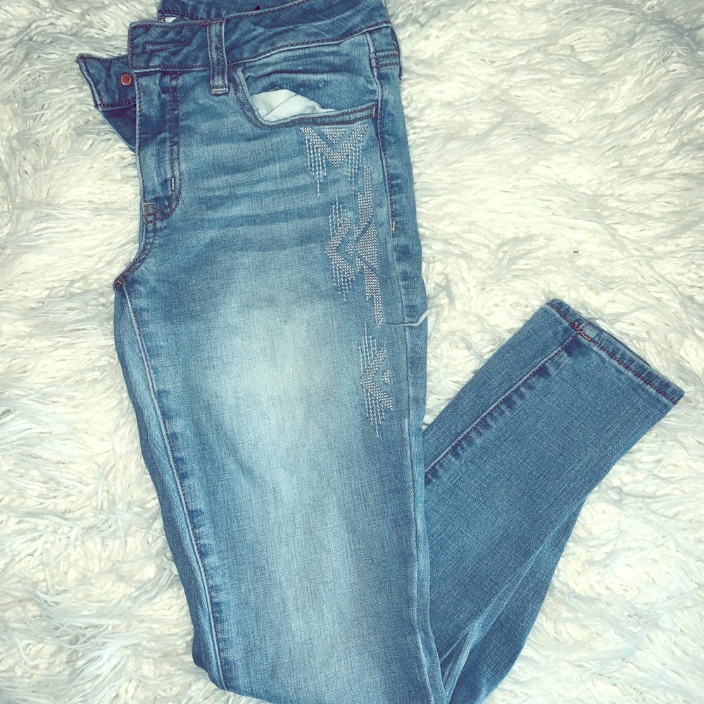 AE skinny jeans